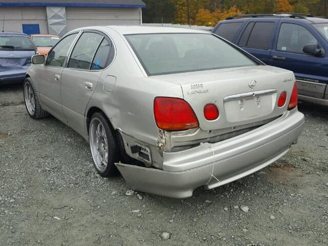 JT8BD69S840198352 - 2004 LEXUS GS 300 SILVER photo 3