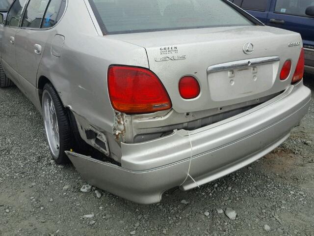 JT8BD69S840198352 - 2004 LEXUS GS 300 SILVER photo 9