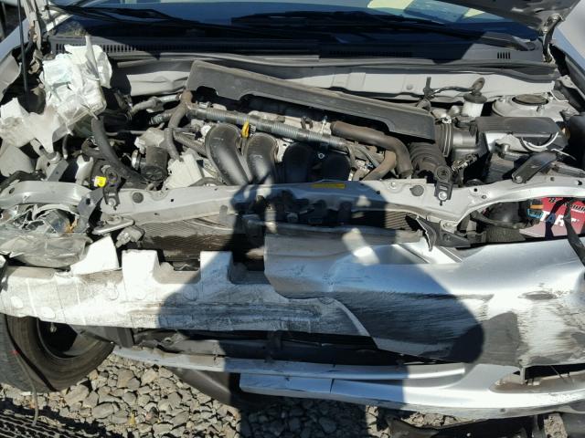 1NXBR32E87Z811181 - 2007 TOYOTA COROLLA CE SILVER photo 7