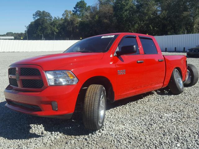 1C6RR7KG2GS315789 - 2016 RAM 1500 ST RED photo 2