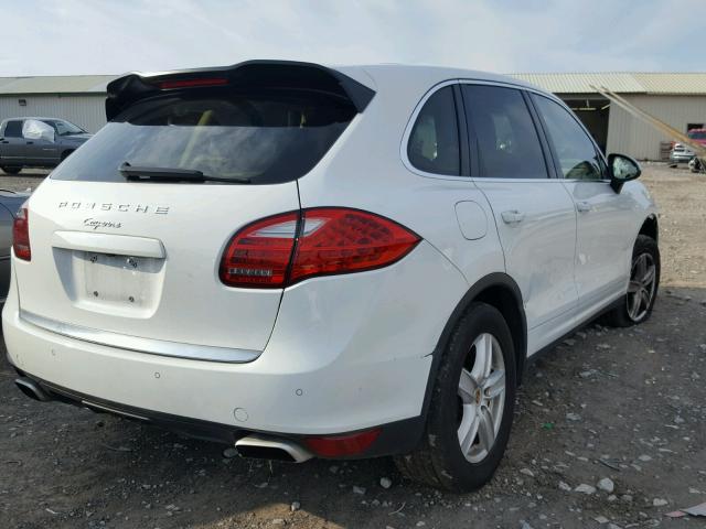 WP1AA2A24ELA00178 - 2014 PORSCHE CAYENNE WHITE photo 4