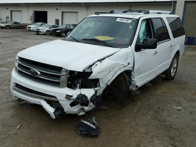 1FMJK2AT7GEF53501 - 2016 FORD EXPEDITION WHITE photo 2