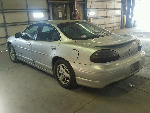 1G2WP52K02F170414 - 2002 PONTIAC GRAND PRIX Сріблястий фото 3