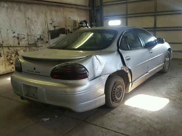 1G2WP52K02F170414 - 2002 PONTIAC GRAND PRIX Сріблястий фото 4