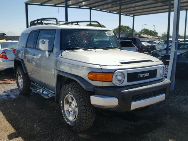 JTEBU4BF6AK090858 - 2010 TOYOTA FJ CRUISER SILVER photo 1