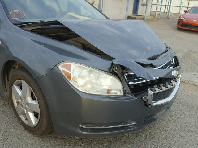 1G1ZG57B68F208425 - 2008 CHEVROLET MALIBU LS 石墨色 照片 9