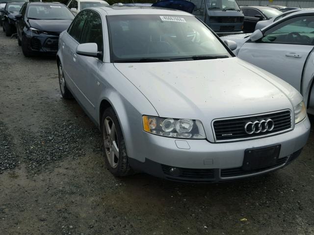 WAULT68E94A024933 - 2004 AUDI A4 3.0 QUA SILVER photo 1