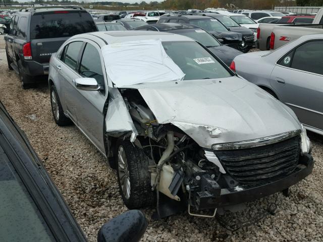 1C3BC2FB2BN549214 - 2011 CHRYSLER 200 LIMITE SILVER photo 1