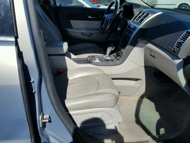 1GKEV23738J276727 - 2008 GMC ACADIA SLT ლურჯი ფოტო 5