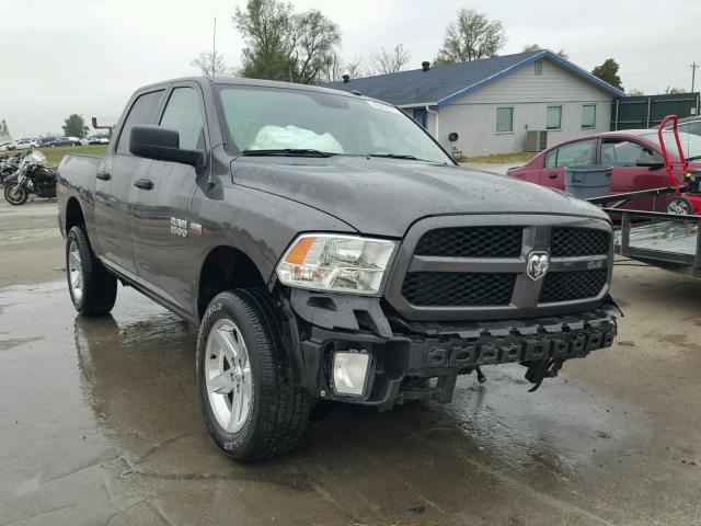 3C6RR7KT7HG594162 - 2017 RAM 1500 ST GRAY photo 1