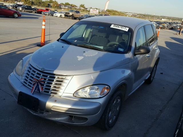 3C4FY58B55T567272 - 2005 CHRYSLER PT CRUISER SILVER photo 2