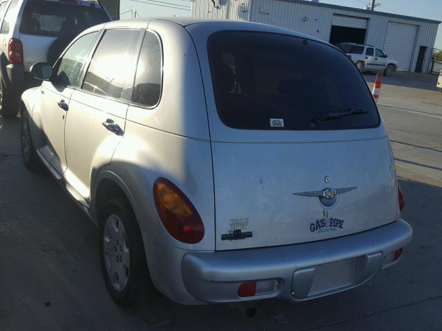 3C4FY58B55T567272 - 2005 CHRYSLER PT CRUISER SILVER photo 3