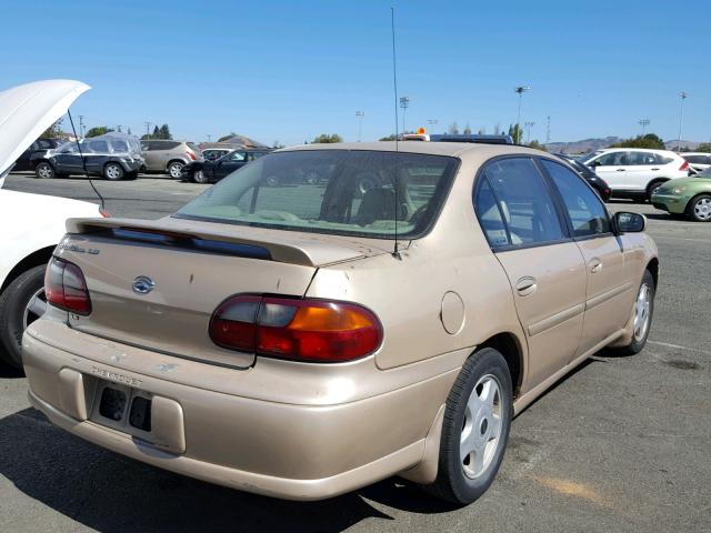 1G1NE52J316184464 - 2001 CHEVROLET MALIBU LS TAN photo 4