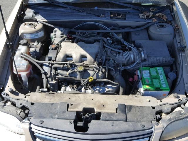 1G1NE52J316184464 - 2001 CHEVROLET MALIBU LS TAN photo 7