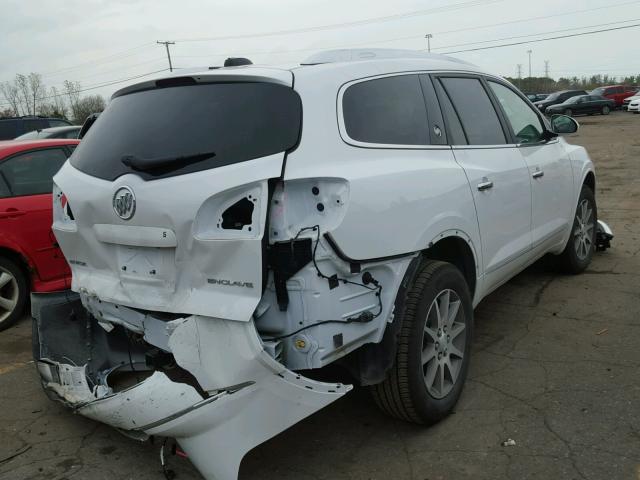 5GAKRAKD1HJ157774 - 2017 BUICK ENCLAVE WHITE photo 4