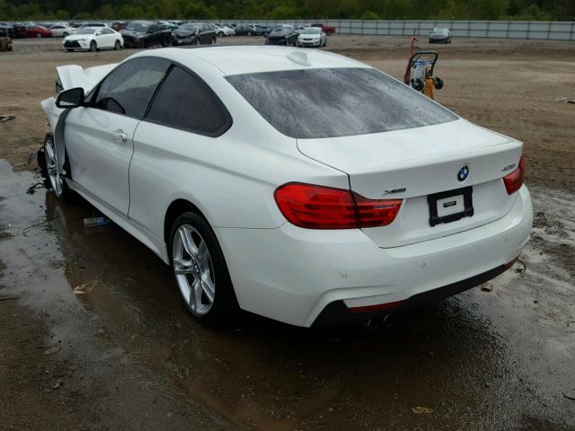 WBA3N9C53FK247226 - 2015 BMW 428 XI WHITE photo 3