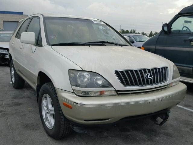 JT6HF10U8Y0111313 - 2000 LEXUS RX 300 WHITE photo 1