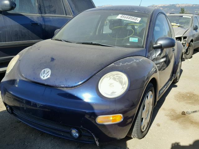 3VWCK21C72M451810 - 2002 VOLKSWAGEN NEW BEETLE 紫色 照片 2