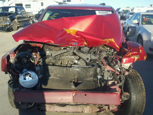 1J4FT28B29D194422 - 2009 JEEP PATRIOT SP RED photo 7