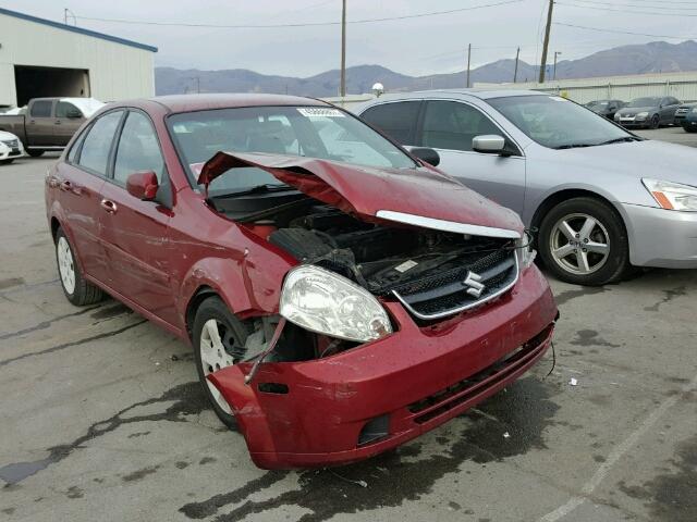 KL5JD56Z28K001894 - 2008 SUZUKI FORENZA BA RED photo 1