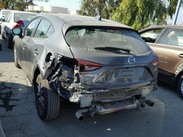 3MZBM1L79FM155015 - 2015 MAZDA 3 TOURING GRAY photo 3