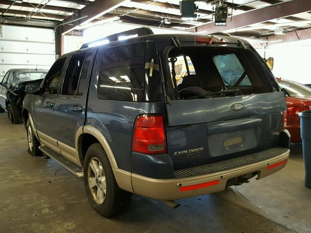 1FMDU74K45UB65944 - 2005 FORD EXPLORER E BLUE photo 3