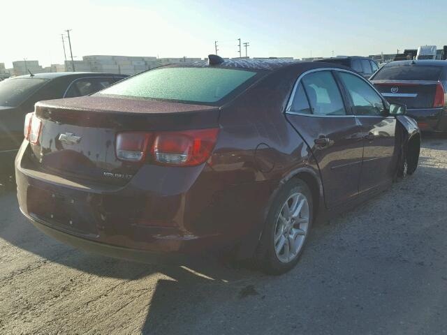 1G11C5SA5GF127454 - 2016 CHEVROLET MALIBU LIM BURGUNDY photo 4