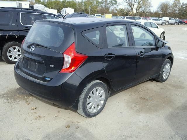 3N1CE2CP2FL410106 - 2015 NISSAN VERSA NOTE BLACK photo 4