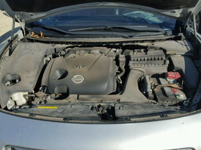 1N4AA5APXDC800650 - 2013 NISSAN MAXIMA S GRAY photo 7