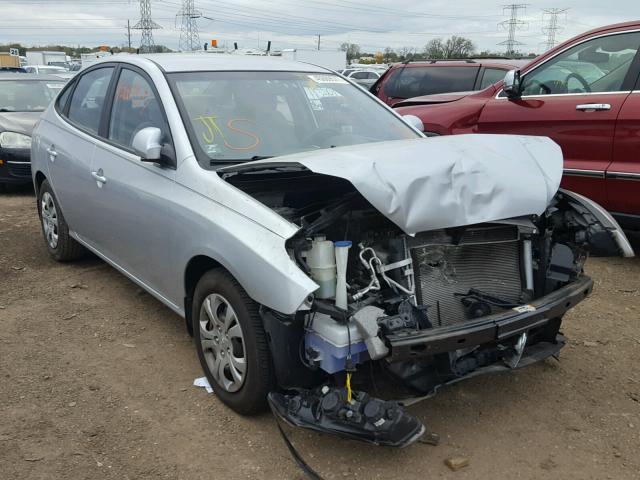 KMHDU46D19U806308 - 2009 HYUNDAI ELANTRA GRAY photo 1