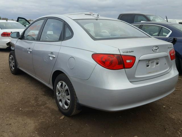 KMHDU46D19U806308 - 2009 HYUNDAI ELANTRA GRAY photo 3