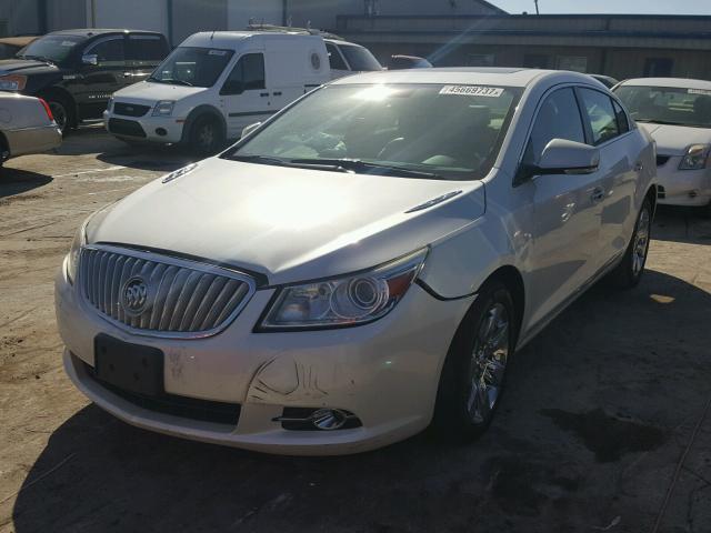 1G4GC5ED1BF144991 - 2011 BUICK LACROSSE C WHITE photo 2