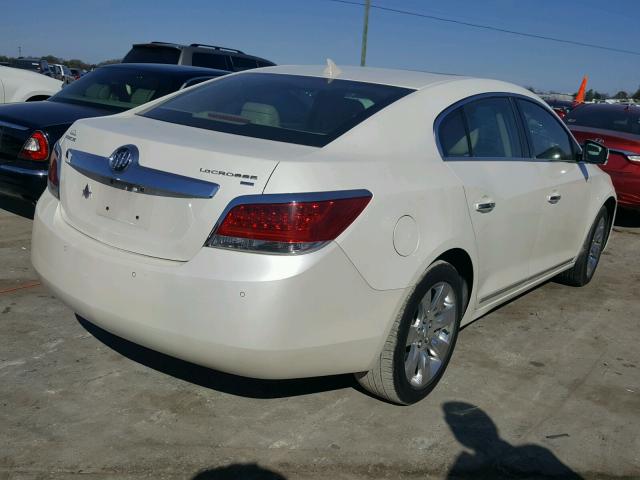 1G4GC5ED1BF144991 - 2011 BUICK LACROSSE C WHITE photo 4