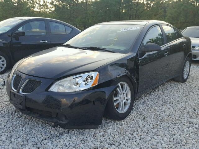 1G2ZG528X54146249 - 2005 PONTIAC G6 BLACK photo 2