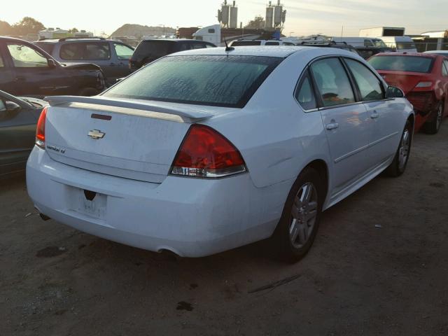 2G1WG5E36C1303338 - 2012 CHEVROLET IMPALA LT WHITE photo 4