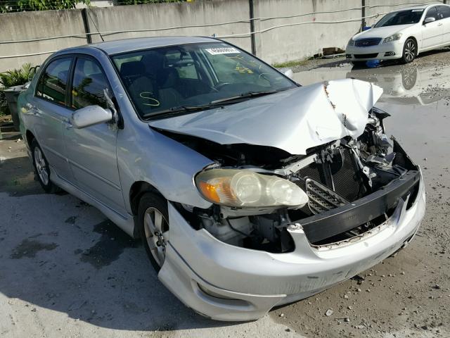 2T1BR32E17C765307 - 2007 TOYOTA COROLLA CE GRAY photo 1