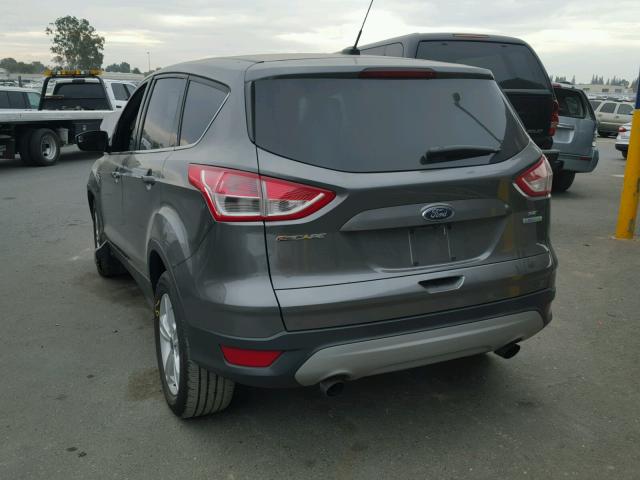 1FMCU0G92EUD58640 - 2014 FORD ESCAPE SE GRAY photo 3