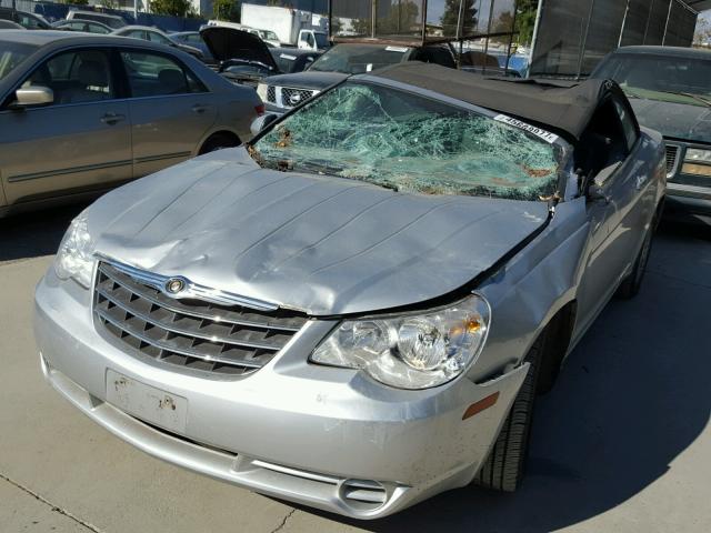 1C3LC55R08N691414 - 2008 CHRYSLER SEBRING TO GRAY photo 9