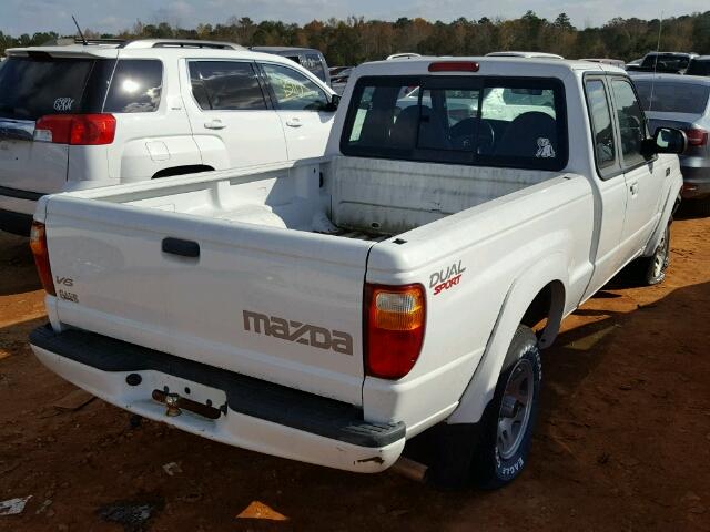 4F4YR16V33TM16698 - 2003 MAZDA B3000 CAB WHITE photo 4