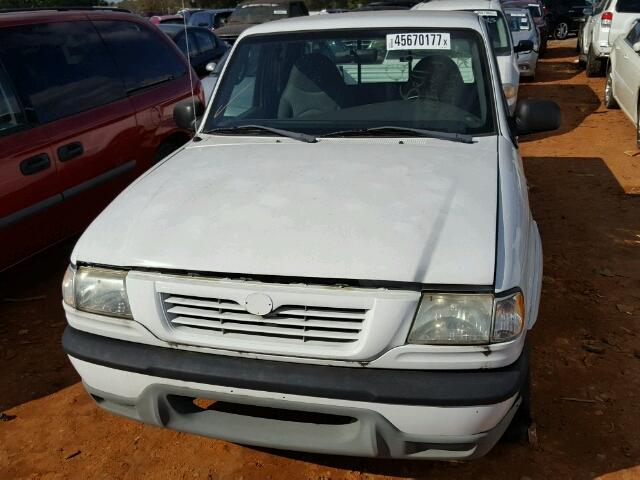 4F4YR16V33TM16698 - 2003 MAZDA B3000 CAB WHITE photo 9