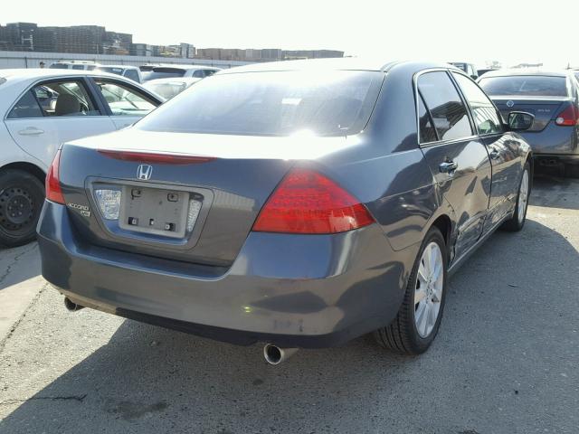 1HGCM66407A067301 - 2007 HONDA ACCORD SE CHARCOAL photo 4