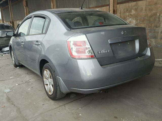 3N1AB61E38L689884 - 2008 NISSAN SENTRA 2.0 SILVER photo 3