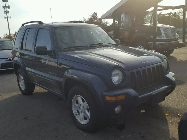 1J4GL58K33W701197 - 2003 JEEP LIBERTY LI BLUE photo 1