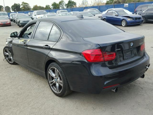 WBA3B9G51DNP39400 - 2013 BMW 335 XI BLACK photo 3