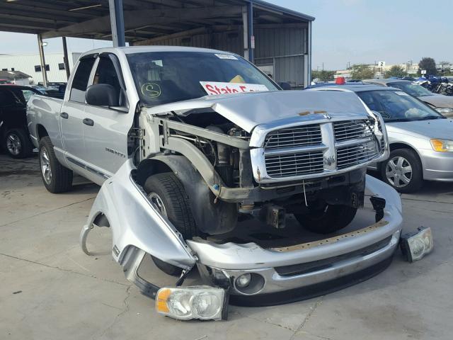 1D7HA18D05J606841 - 2005 DODGE RAM 1500 SILVER photo 1