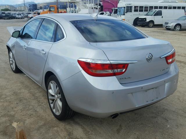 1G4PR5SK5G4157327 - 2016 BUICK VERANO CON SILVER photo 3