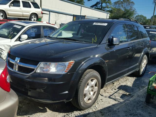 3D4PG4FB7AT105619 - 2010 DODGE JOURNEY SE BLACK photo 2