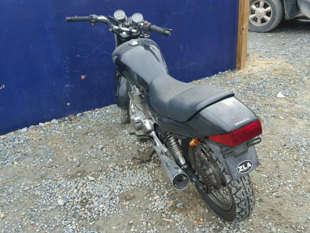 JH2MC2404SK402472 - 1995 HONDA CB250 BLACK photo 3