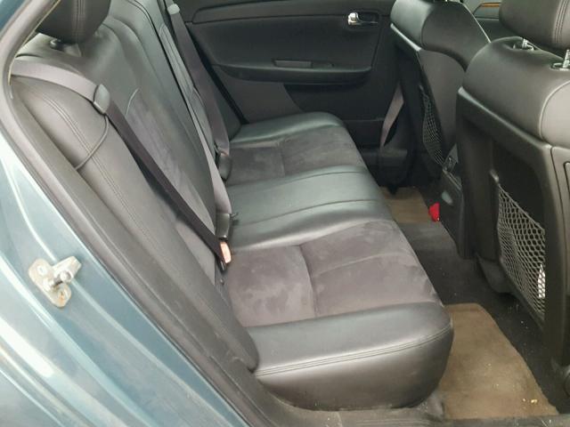 1G1ZJ57B59F200500 - 2009 CHEVROLET MALIBU 2LT BLUE photo 6