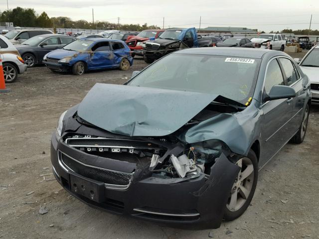 1G1ZJ57B59F200500 - 2009 CHEVROLET MALIBU 2LT BLUE photo 9